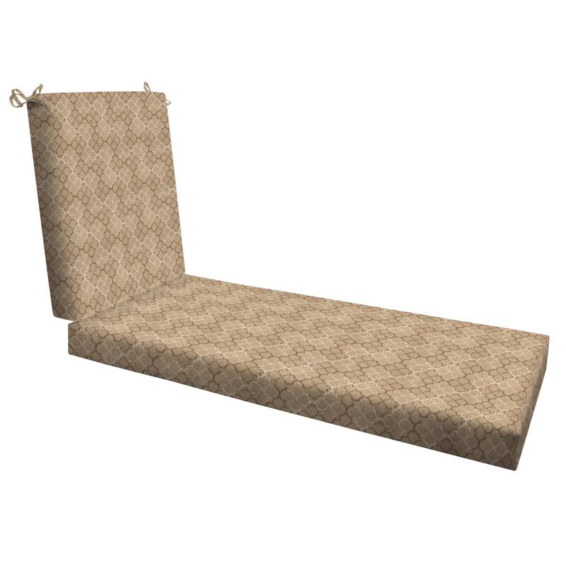 Textured Chaise Lounge Cushion - 22.5" wide x 70" long x 45" deep x 3.5" thick
