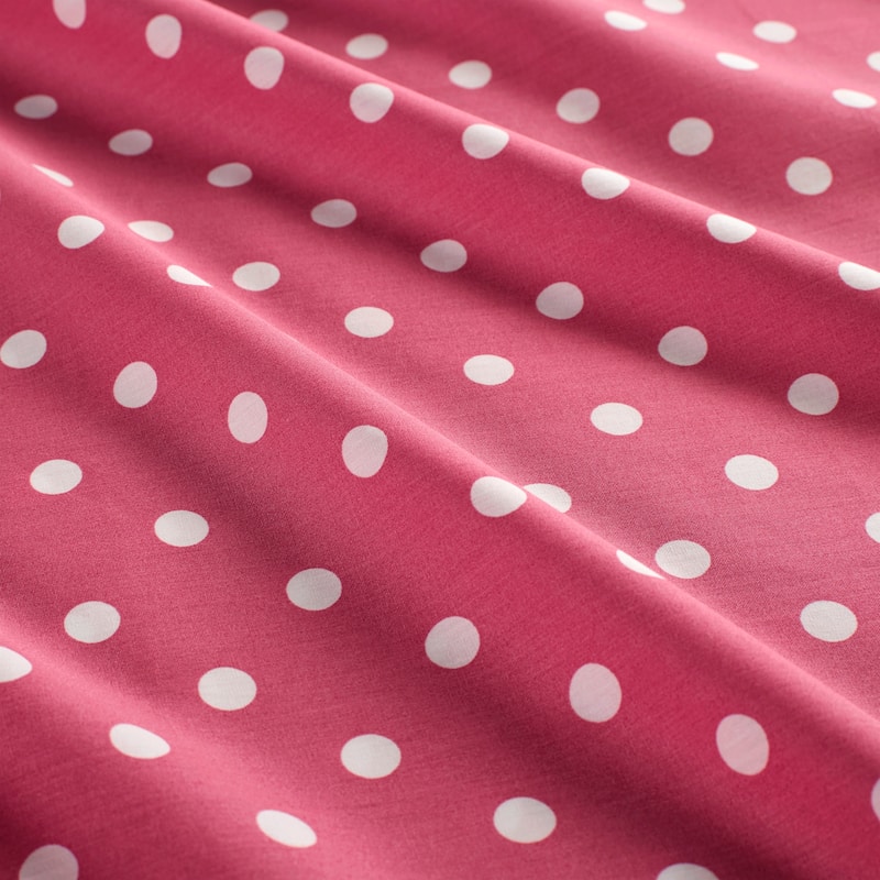 Intelligent Design Polka Dot Printed 100% Cotton Sheet Set