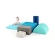 preview thumbnail 14 of 44, 6 Pieces Foam Climbing Blocks Indoor Climb and Crawl Activity Playset with Rectangles - N/A