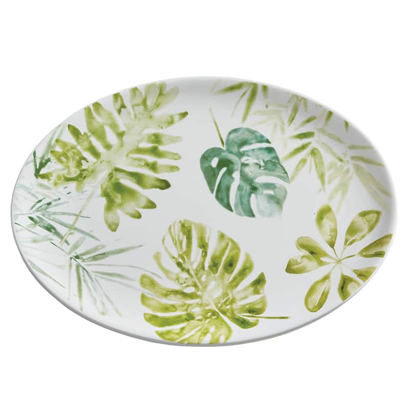 Split P Island Medley Platter - White - 15.5" x 12" x 0.75"