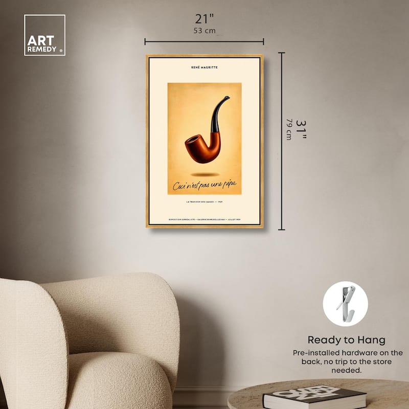 Deceptive Pipe II Canvas by Art Remedy