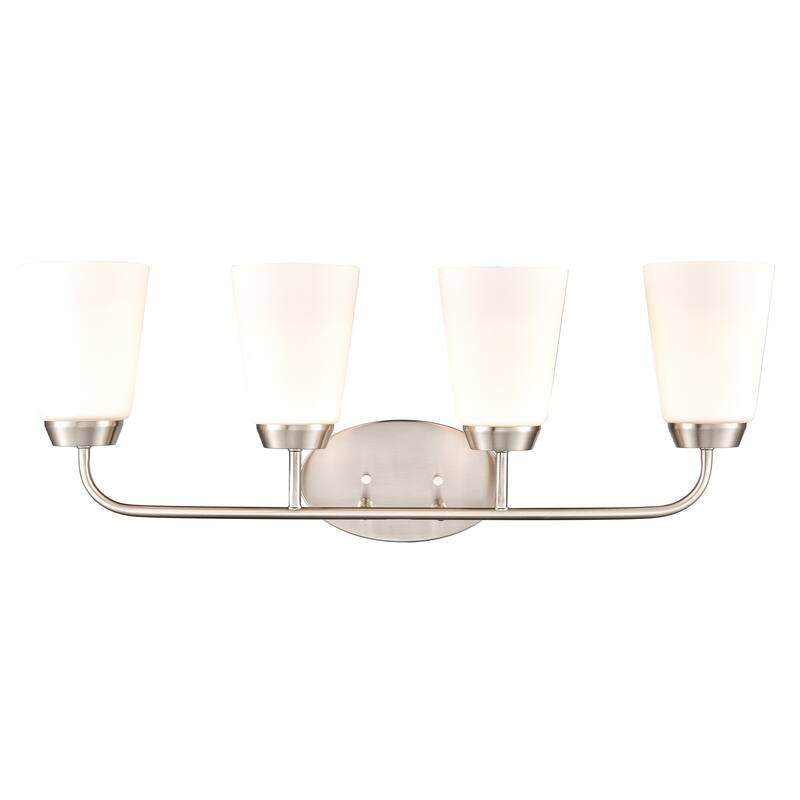 Winslow 12.5-inch Wide 2-Light Vanity Light in Brushed Nickel - 28 - Brushed Nickel