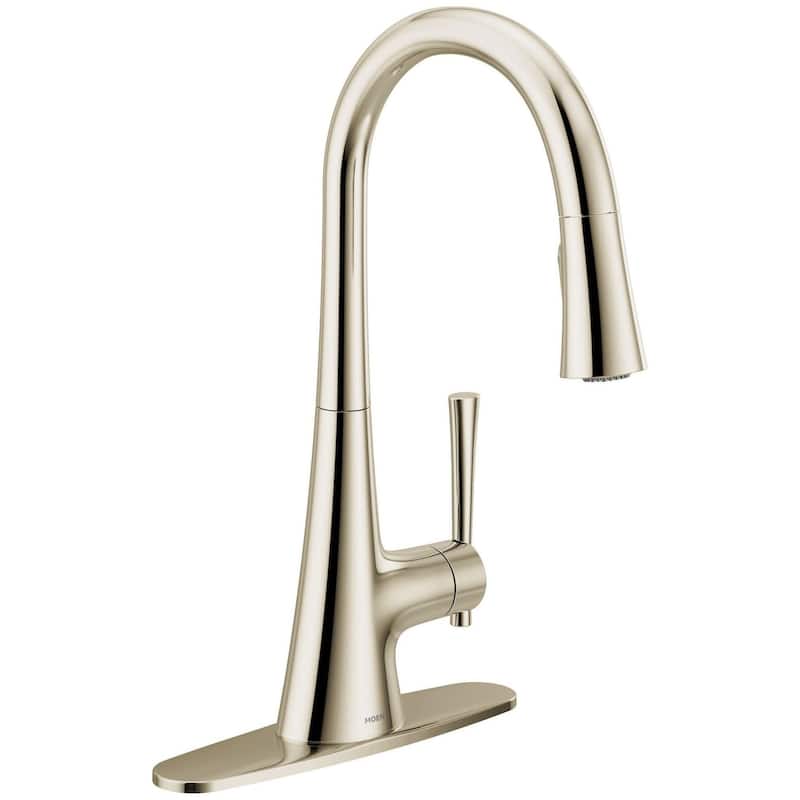 Moen Kurv 1.5 GPM Single Hole Pull Down Kitchen Faucet