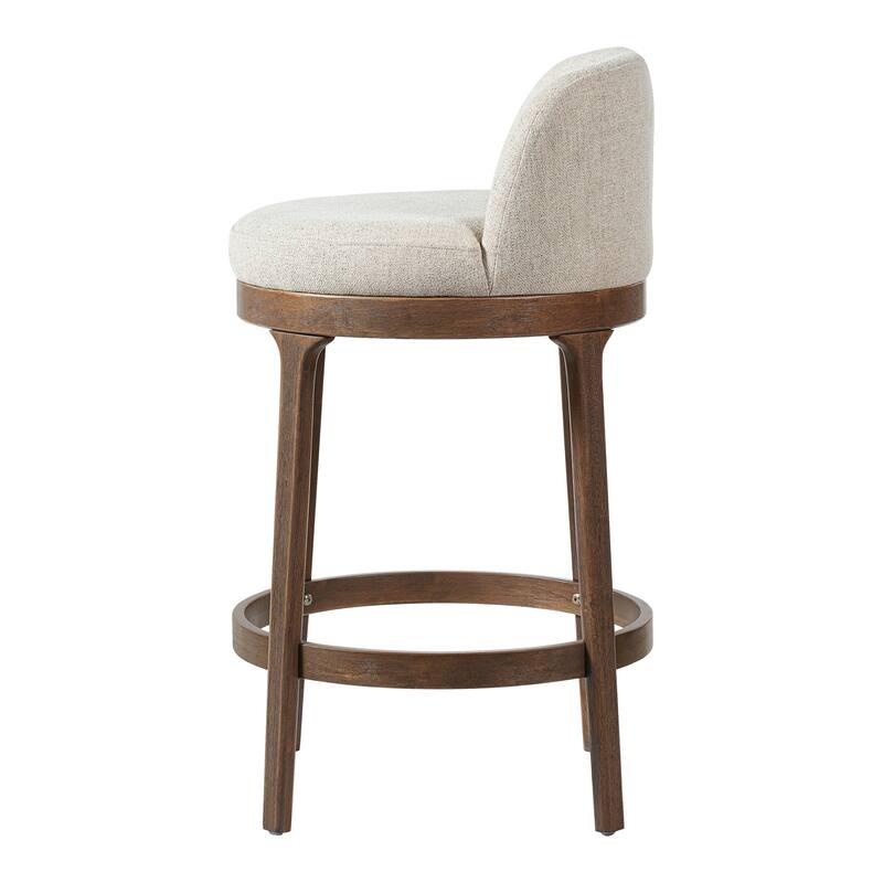 Christopher Knight Home - Chole Modern Wooden Upholstered Counter Stool