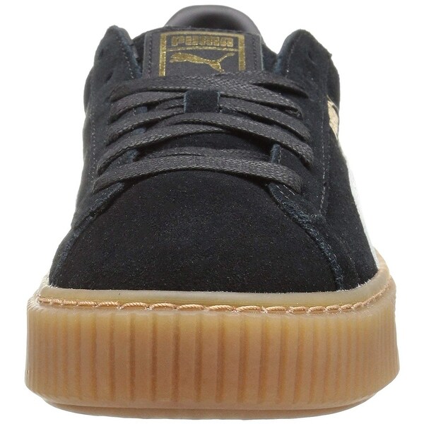 puma women's basket platform core fashion sneaker