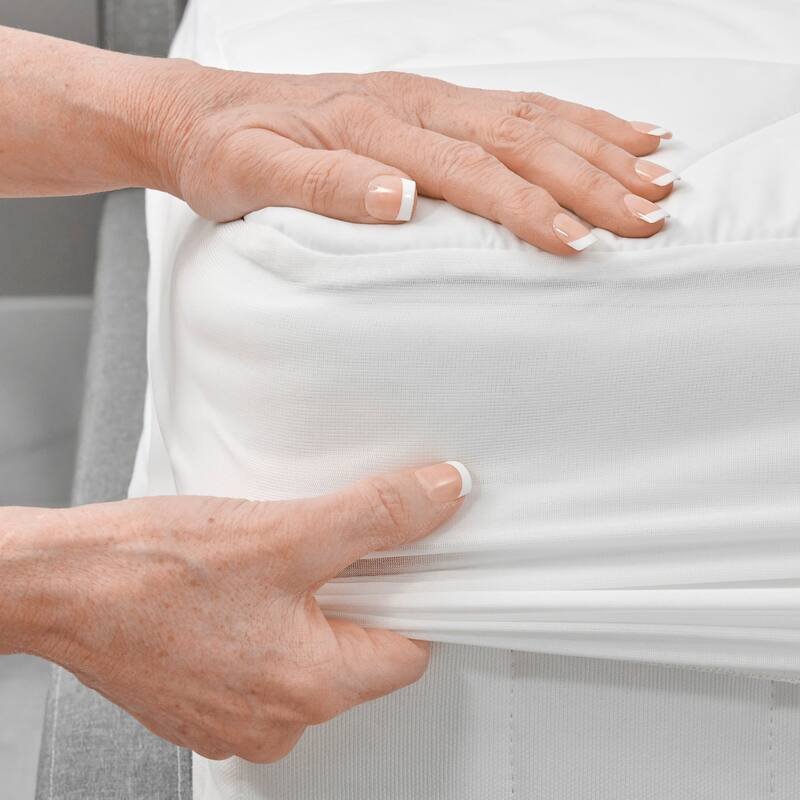 AllerEase Hot Water Washable Mattress Pad