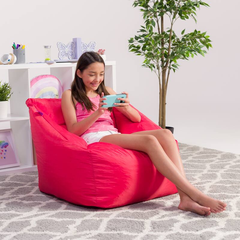 Posh Creations Coronado Bean Bag Chair for Boys and Girls, Large Chair for Kids, Great for Gaming and Playrooms