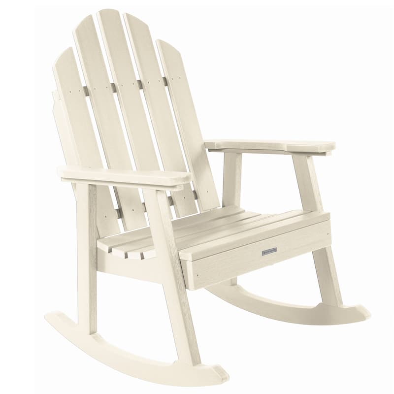 HIGHWOOD Classic Westport Garden Rocking Chair - Whitewash