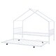 preview thumbnail 67 of 81, Metal house bed with trundle