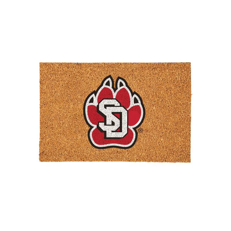 University of South Dakota Full Color Indoor/Outdoor Coir Mat