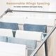 preview thumbnail 5 of 8, Gymax 2-Tier Folding Clothes Drying Rack Laundry Drying Rack Laundry