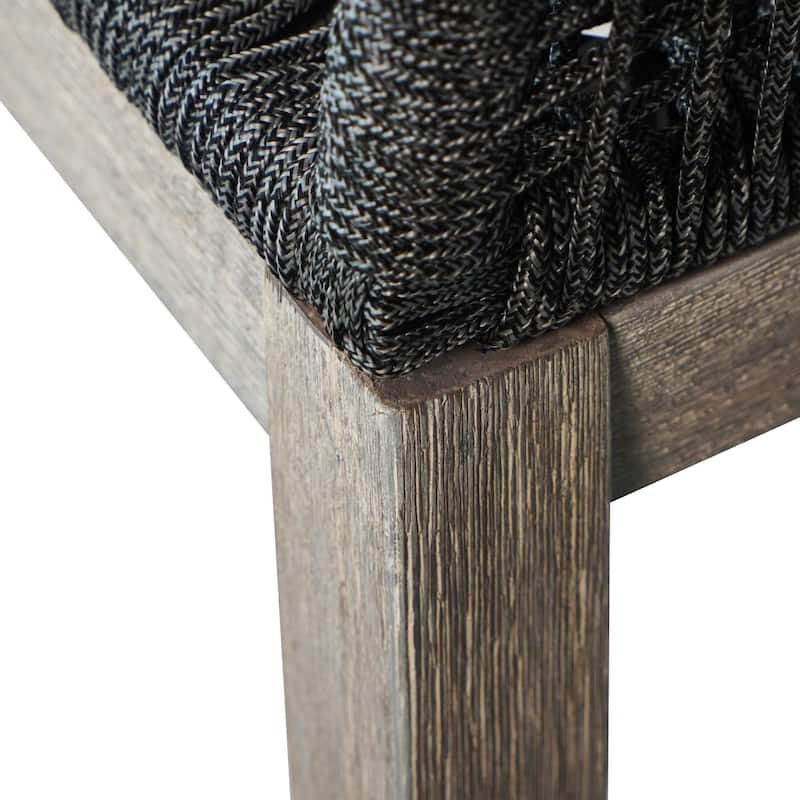 Buy 2 Ottawa Rope Patio Chairs Acacia Wood Frame