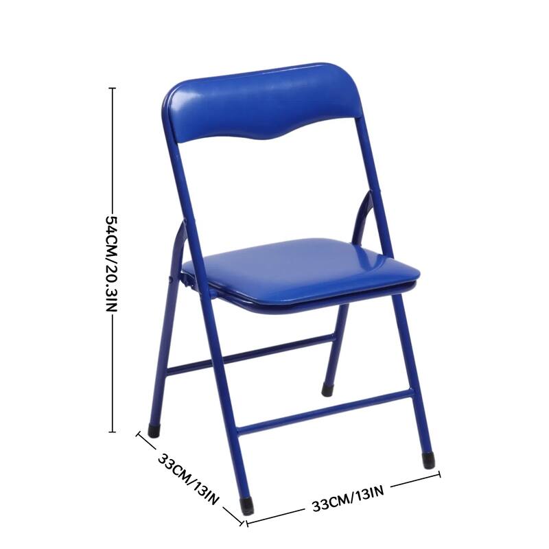 Homylin Kid's 5-piece foldable square table and chair set, Kid's activity table and chair set,suitable for Home classrooms - N/A