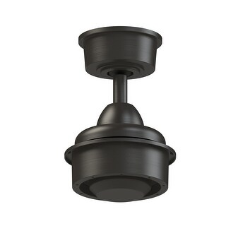 Fanimation Wrap Custom Indoor/Outdoor Smart Ceiling Fan DC Motor with Remote - Dark Bronze