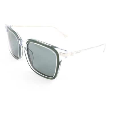 Calvin Klein Man 54mm Crystal And Green Sunglasses CK18702S-395-54