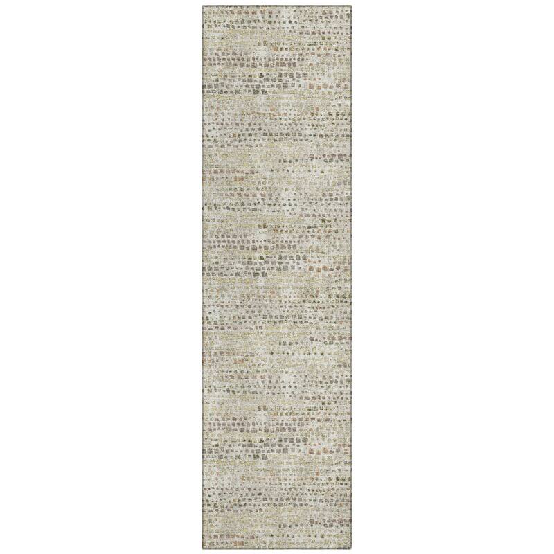 Machine Washable Indoor/ Outdoor Casual Kersey Chantille Rug