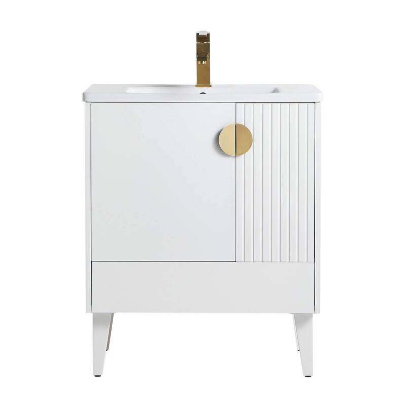 Venezian Single Bathroom Vanity with Sink