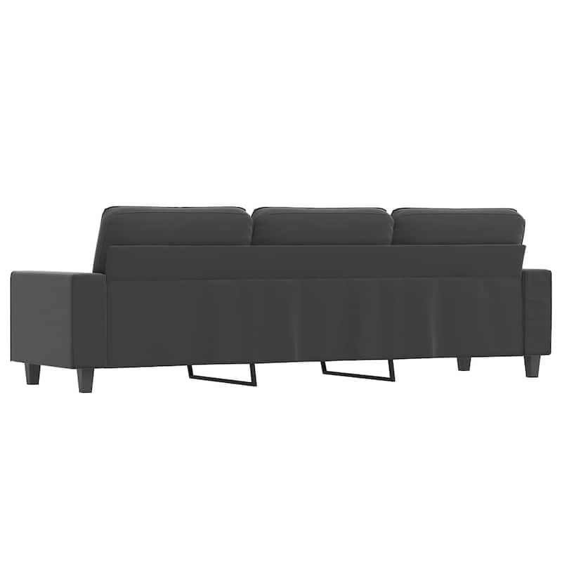 vidaXL Sofa Chair Accent Upholstered Chair for Living Room Microfiber Fabric