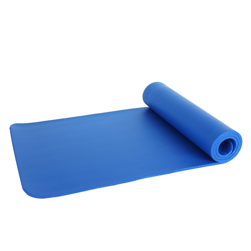 Extra Thick Non-slip Yoga Mat Pad Exercise Fitness Pilates w/ Strap 24''x10'' 
