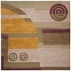 preview thumbnail 16 of 41, SAFAVIEH Handmade Rodeo Drive Ralda Mid-Century Modern Abstract Wool Rug 6' Square - Beige - Square