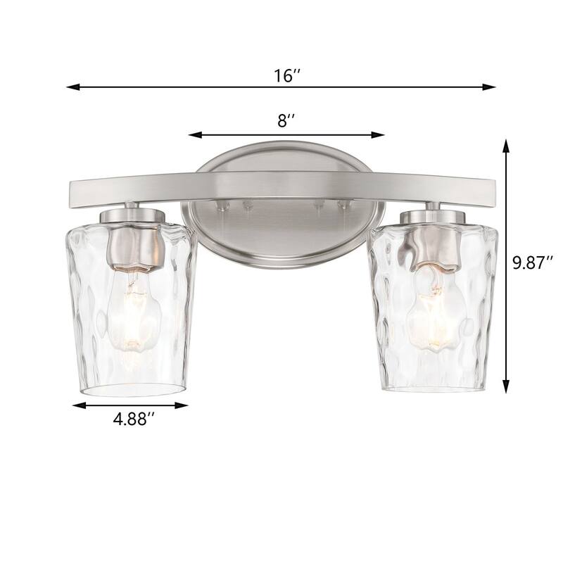 Acroma Steel Dimmable Bathroom Vanity Light