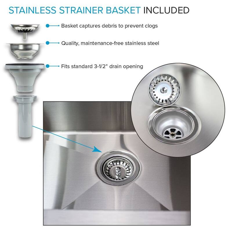 Transolid 24-in W x 22-in D x 35-in H Laundry Sink/Wash Stand All-in-One Kit - 24-in x 22-in