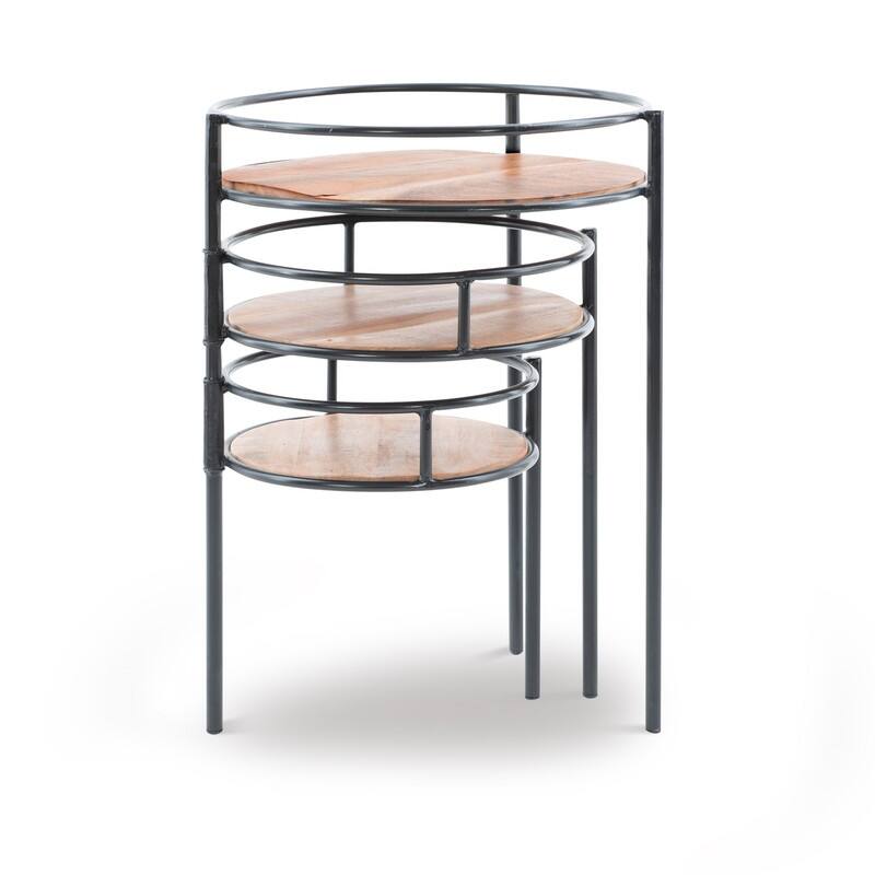 Linon Lakis Three Tier Plant Stand