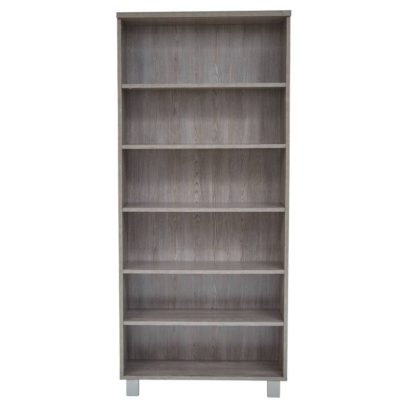 Rye Studio Tivoli Contemporary Open Bookcase with 6 Shelves