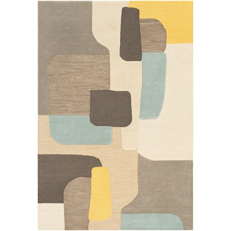 Livabliss Giraf Modern Wool Handmade Area Rug