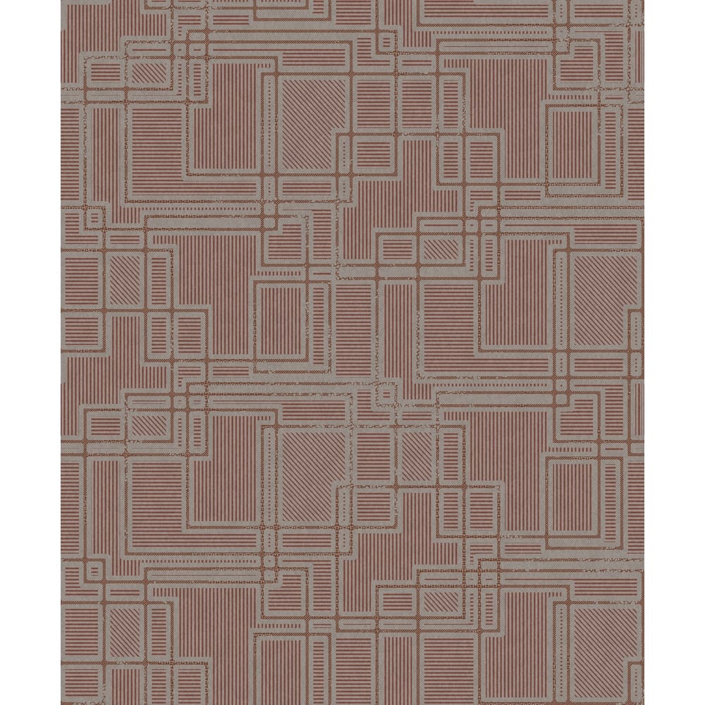 Seabrook Designs Bauhaus Cityscape Unpasted Wallpaper