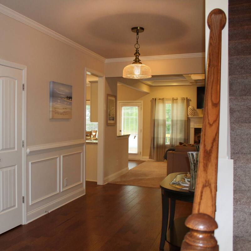 Mid-Century Modern 1-Light Gold Dome Pendant Light with Grid-Textured Glass for Kitchen Island Dining Room