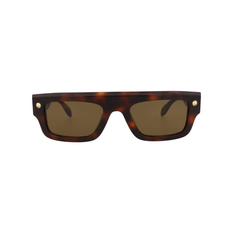 Alexander McQueen Square-Frame Recycled Acetate Sunglasses