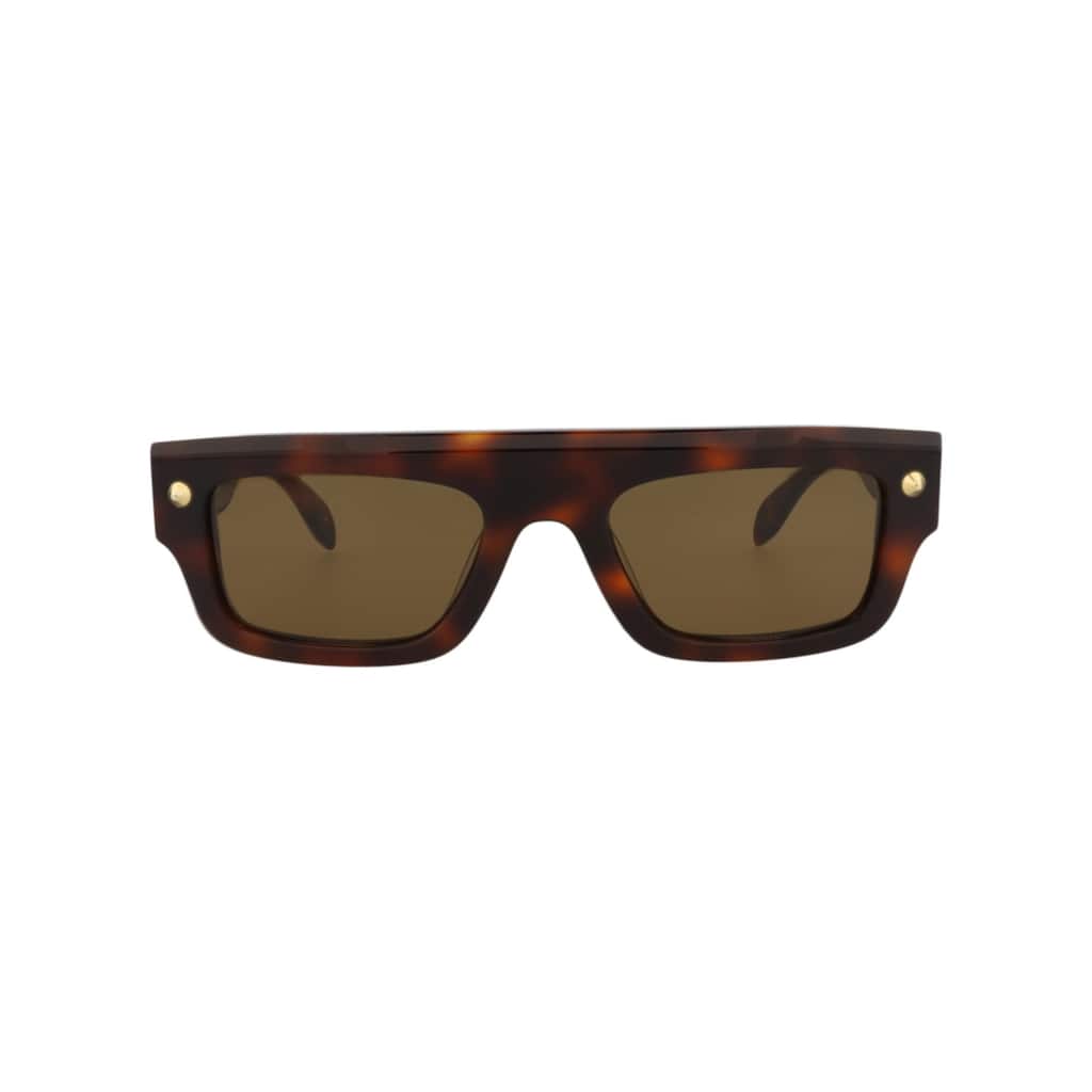 Alexander McQueen Square-Frame Recycled Acetate Sunglasses