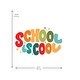 preview thumbnail 6 of 4, School is Cool Wall Decals