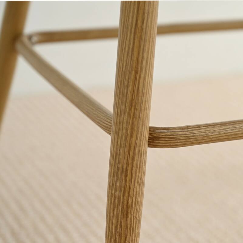 29" Upholstered Arm Height Bar Stools (Set of 2)