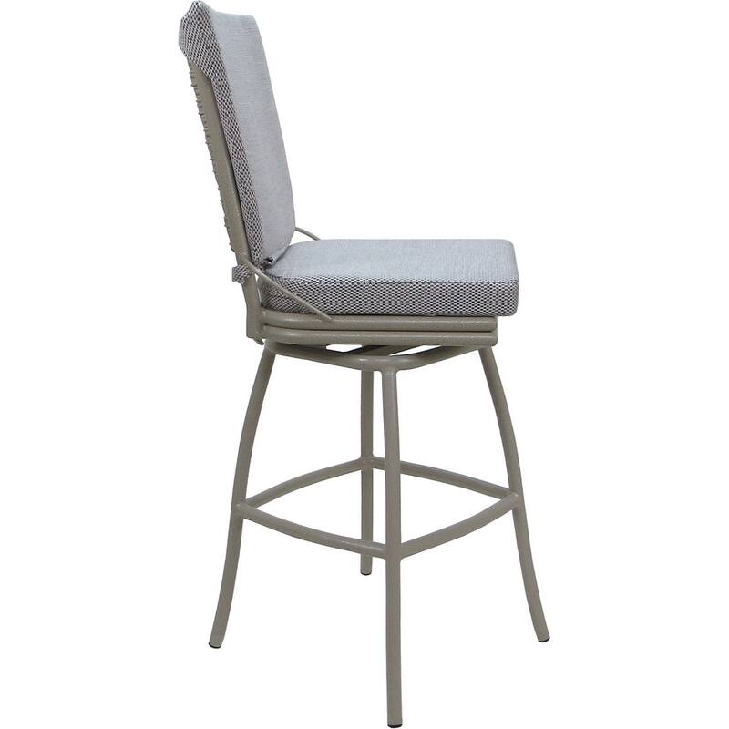 Outdoor Patio Counter 26" 30" Extra Tall 34" Bar Stool - Ofir Armless