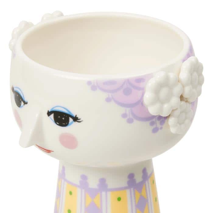 Bjørn Wiinblad Eva Vase, Lavender, H: 5.9"