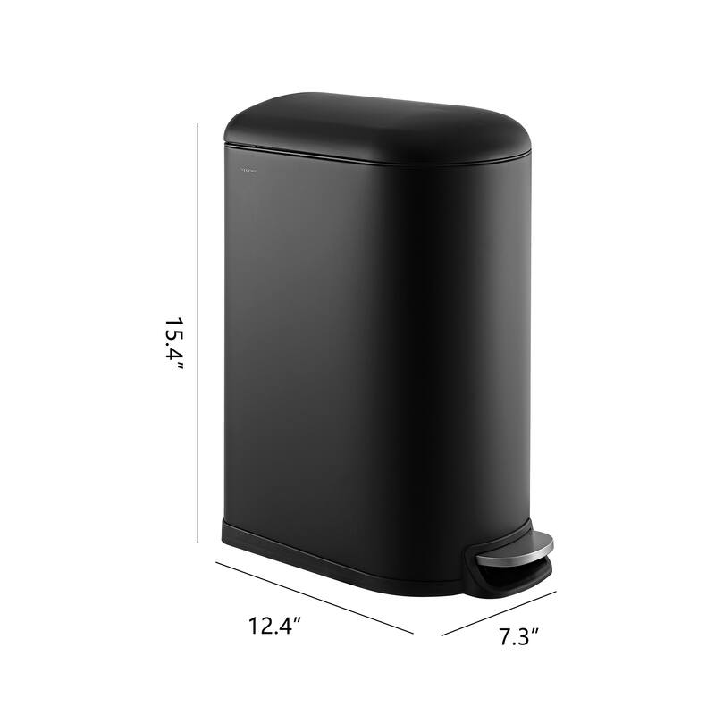 happimess Roland Mini Step-Open Trash Can