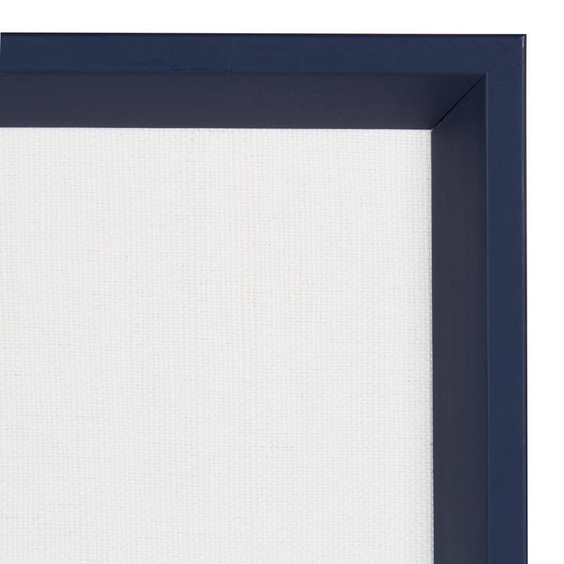 Kate and Laurel Calter Framed Linen Fabric Pinboard