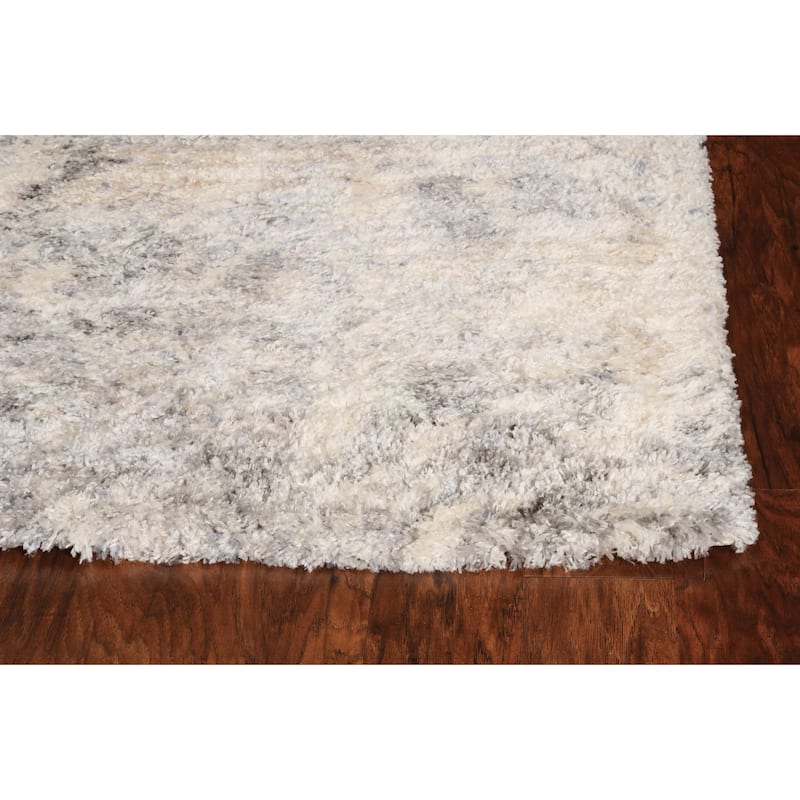 Porch & Den Corylus Vintage Geometric Shag Area Rug