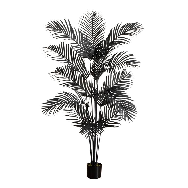 Paradise Palm Artificial Halloween Potted Tree - 6' - Unlit