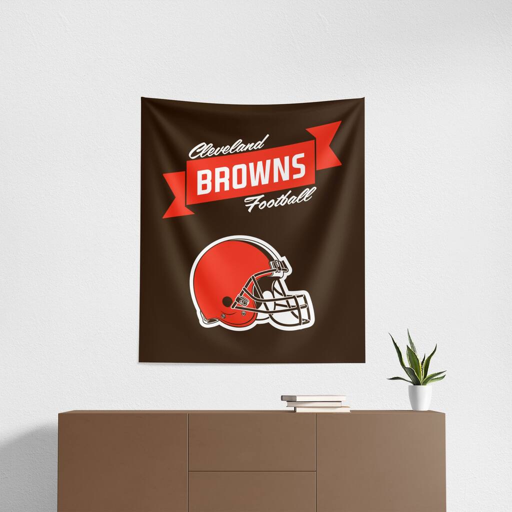 NFL Cleveland Browns Premium Wall Hanging - 34"x40"