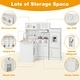 preview thumbnail 7 of 12, Kids Kitchen Playset Conor Kitchen Toy with Realistic Microwave and Oven Stove - 25.5"L x 23.5"W x 33.5"H