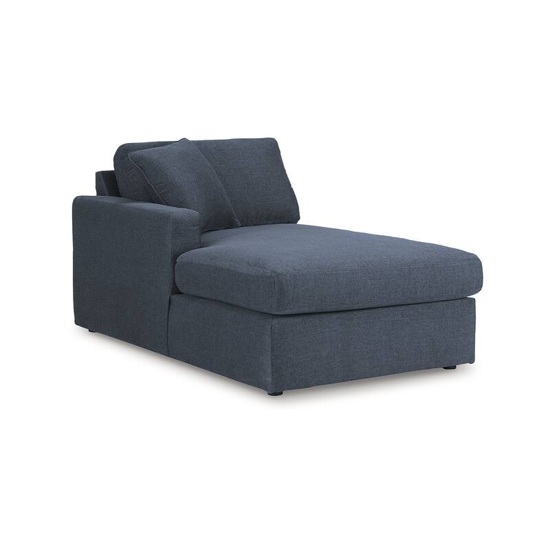 Signature Design by Ashley Modmax 4-Piece Sectional with Chaise and Audio Console - 126"W x 68"D x 36"H