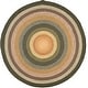 preview thumbnail 61 of 75, SAFAVIEH Handmade Braided Jo Machine Washable Country Casual Rug 5' Round - Multi