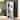 3 Shelves Accent Display Cabinet with Door Crushed Crystals Inlay