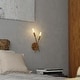 preview thumbnail 6 of 8, Warwick 2 Light Contemporary Candelabra Wall Sconce