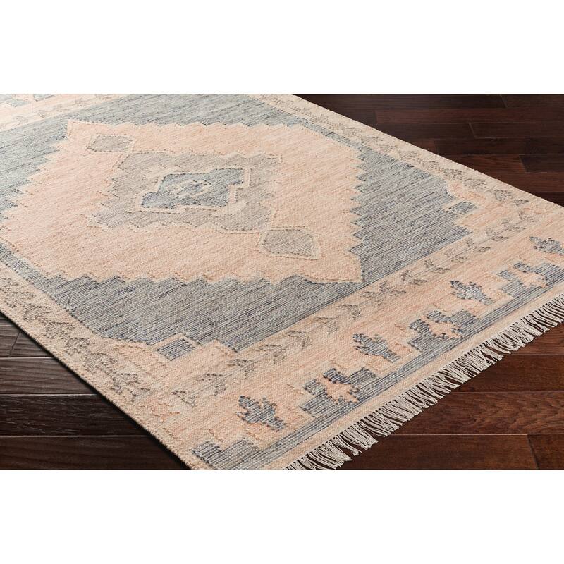 Dobbin Handmade Casual Boho Wool Area Rug