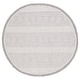 preview thumbnail 12 of 15, SAFAVIEH Camden Jiske Rustic Rug 5'3" Round - Grey - Round