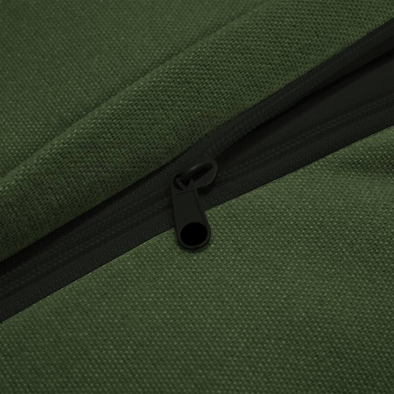 109.8" Chenille Modular Sectional with Reversible Ottoman and 3-Seater Armless Design & Free Combination